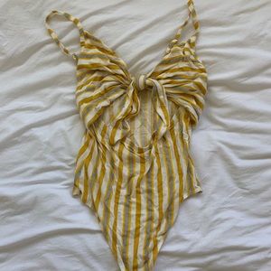 Striped Bodysuit